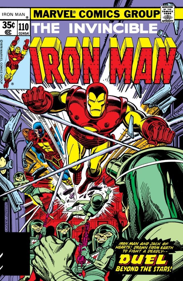 Iron Man #110 cover