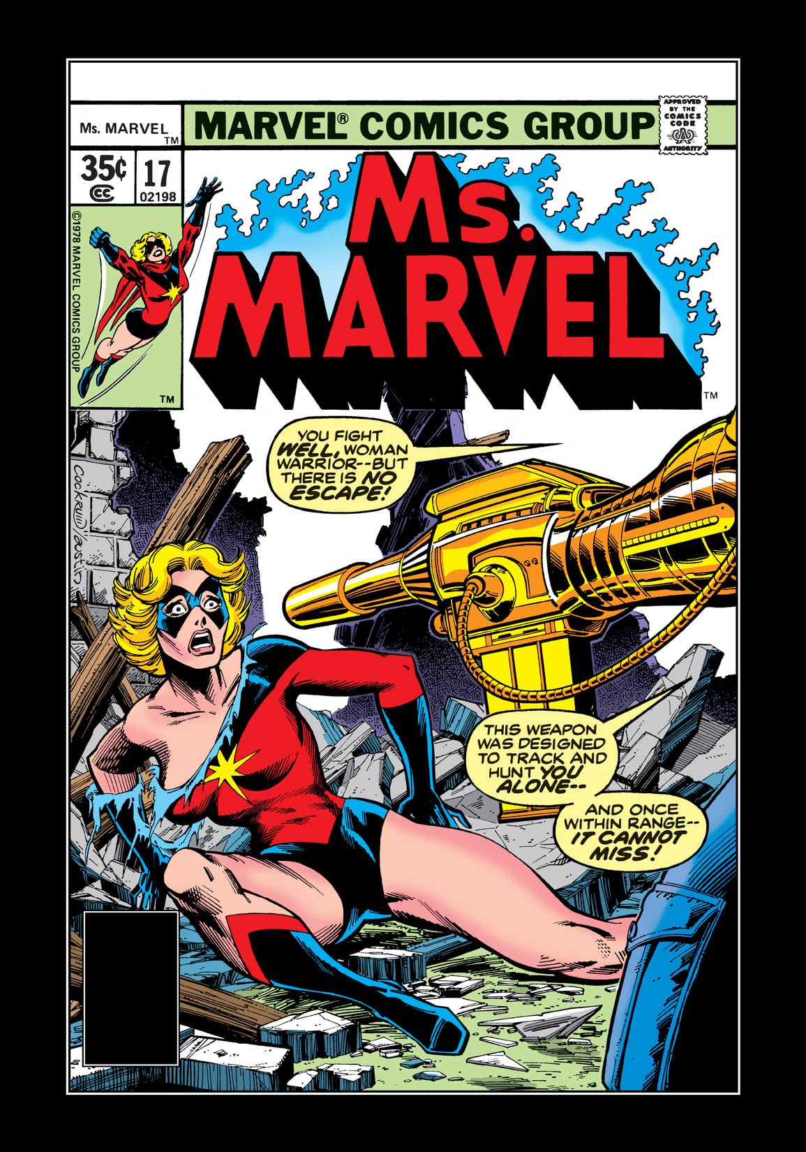 Ms. Marvel #17 cover