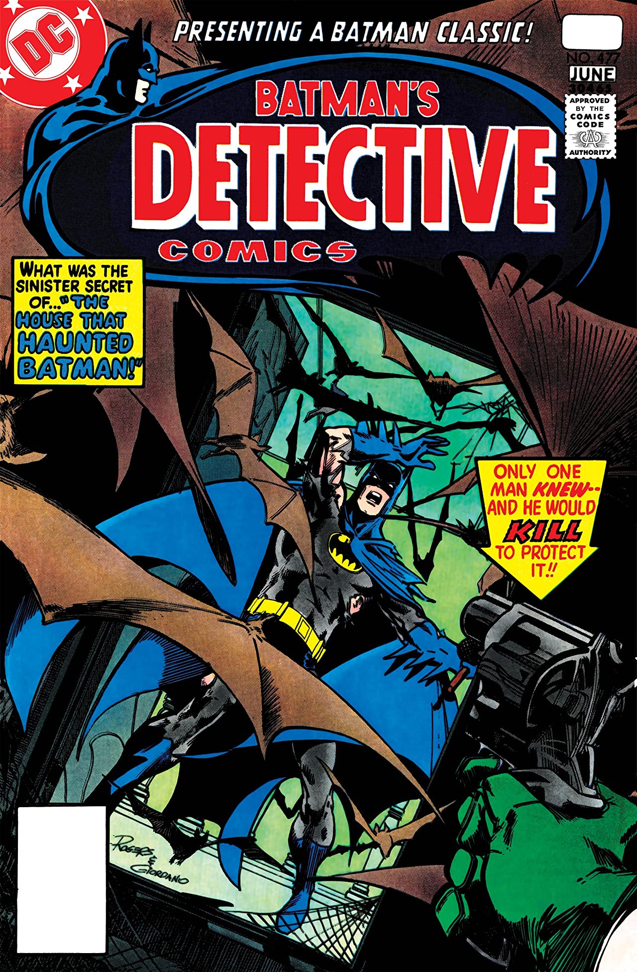 Detective Comics #477 cover
