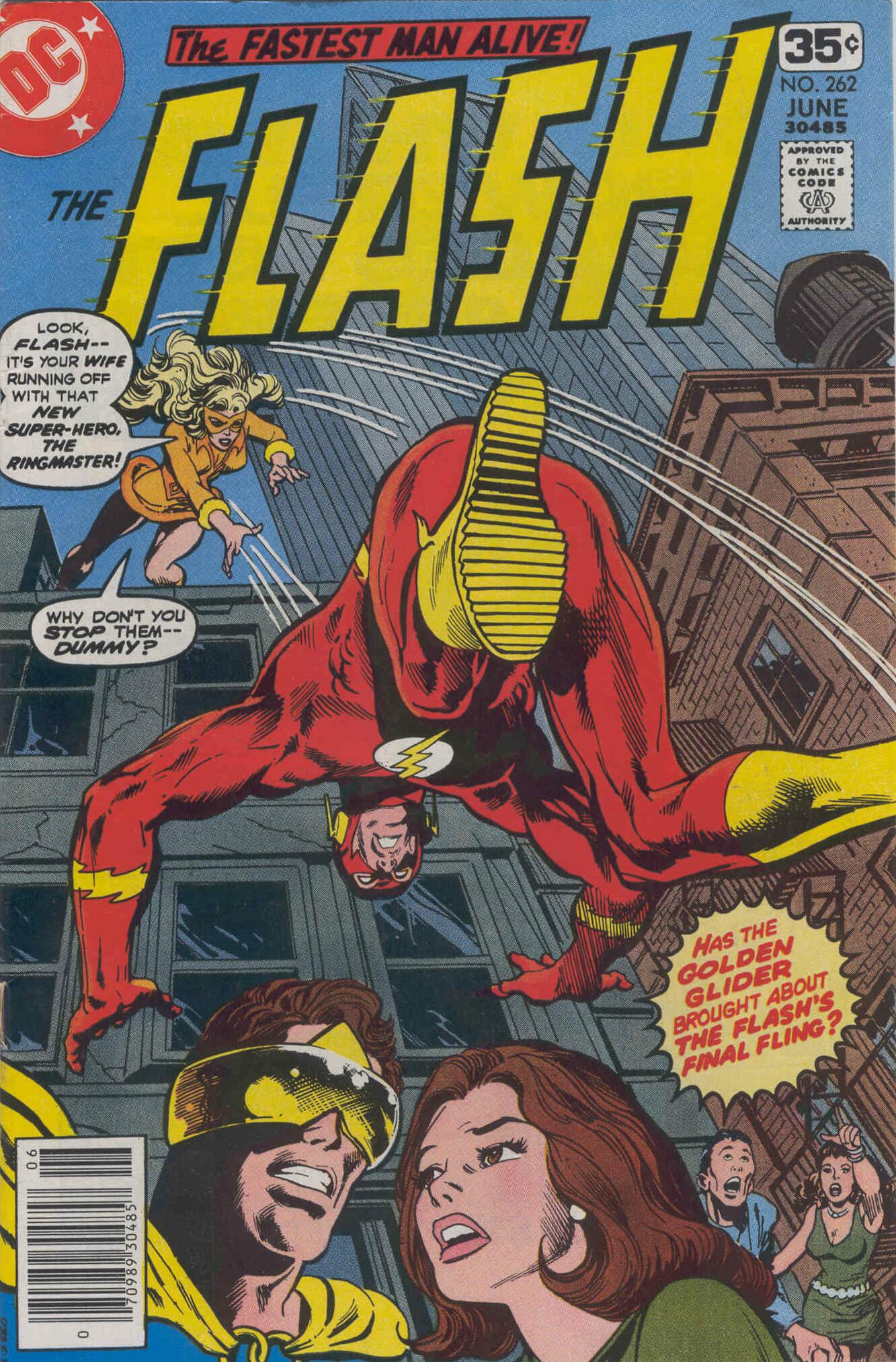 The Flash #262 cover