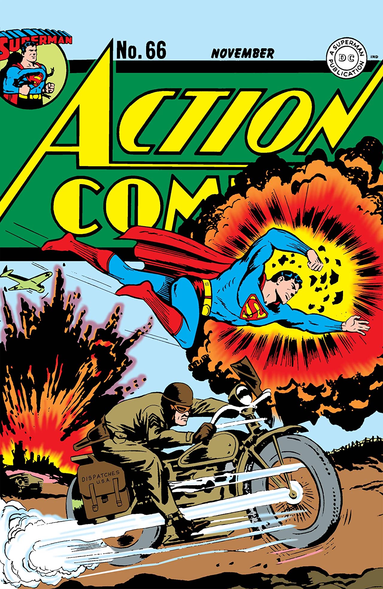 Action Comics #66 cover