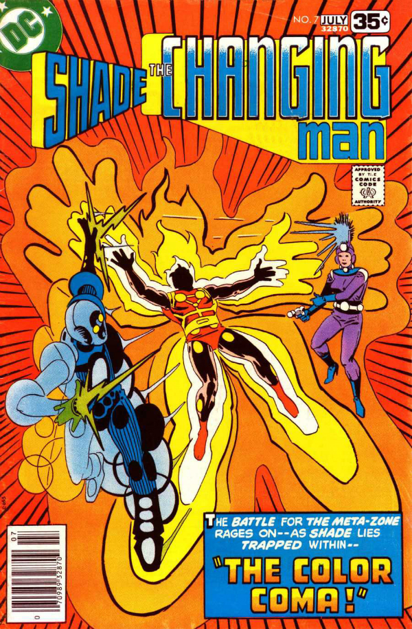 Shade, the Changing Man #7 cover