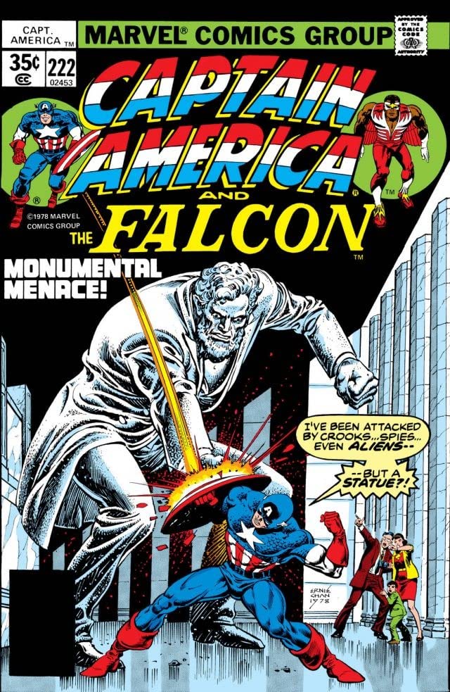 Captain America #222 cover