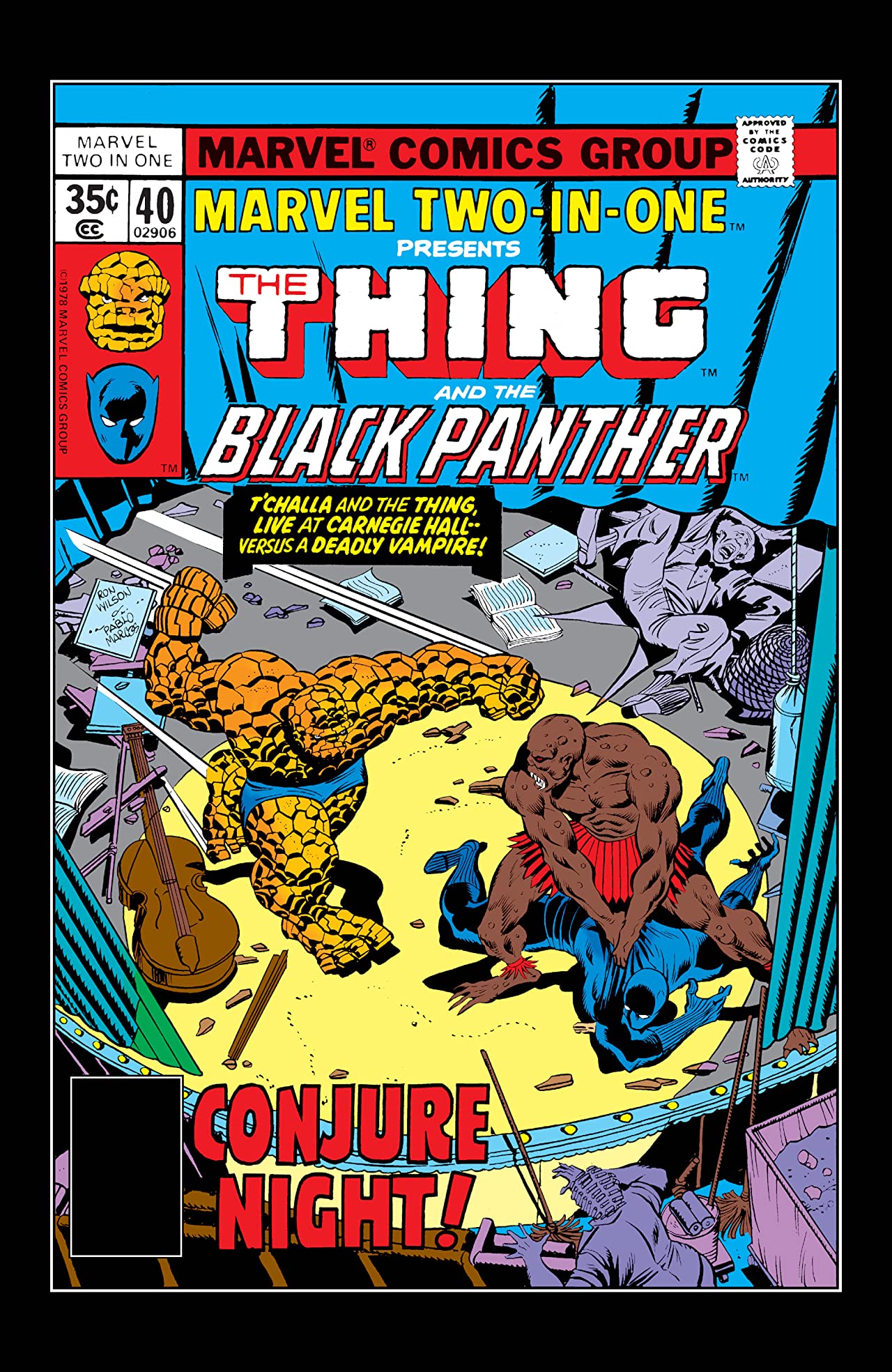 Marvel Two-in-One #40 cover