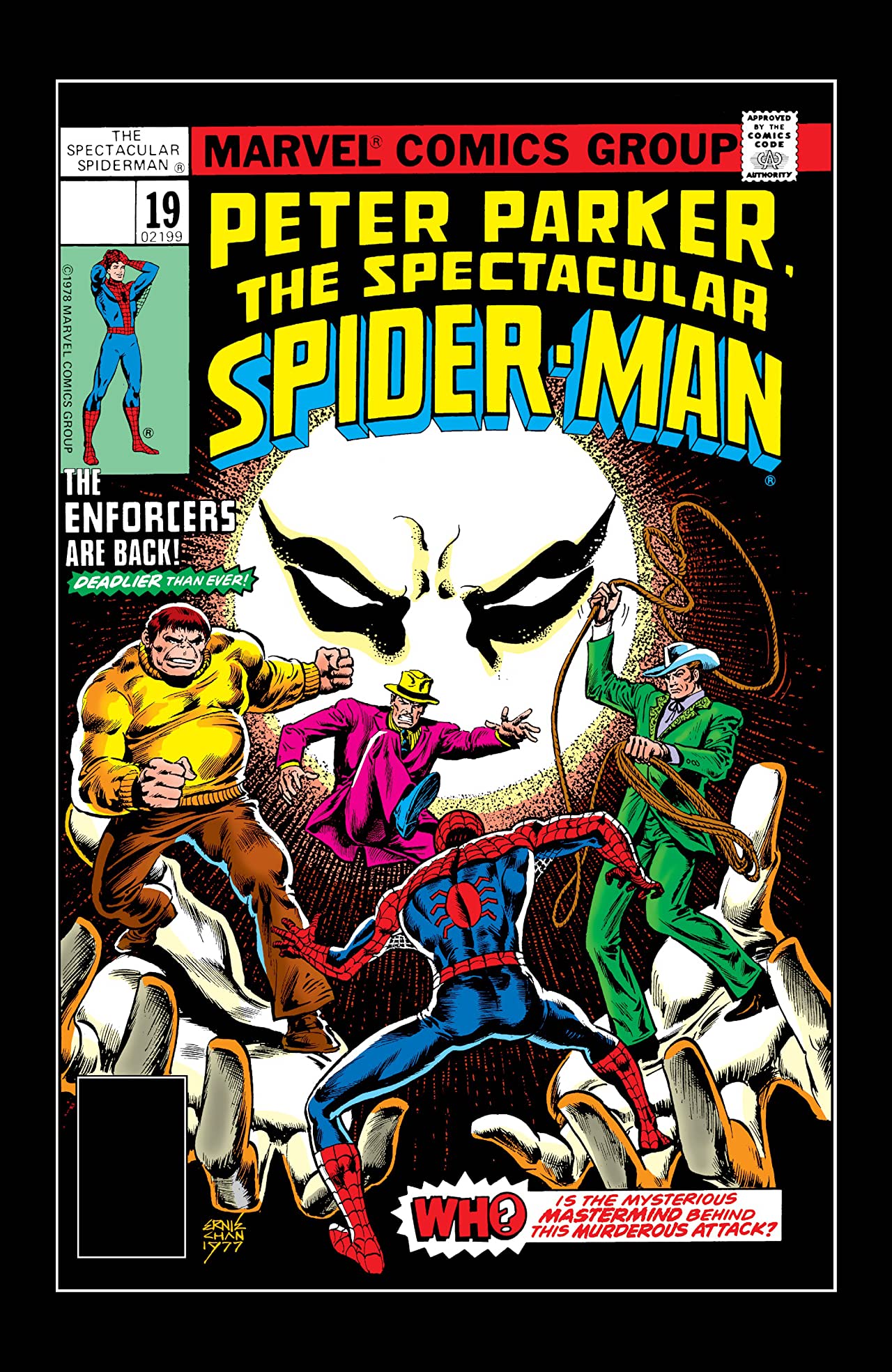 The Spectacular Spider-Man #19 cover