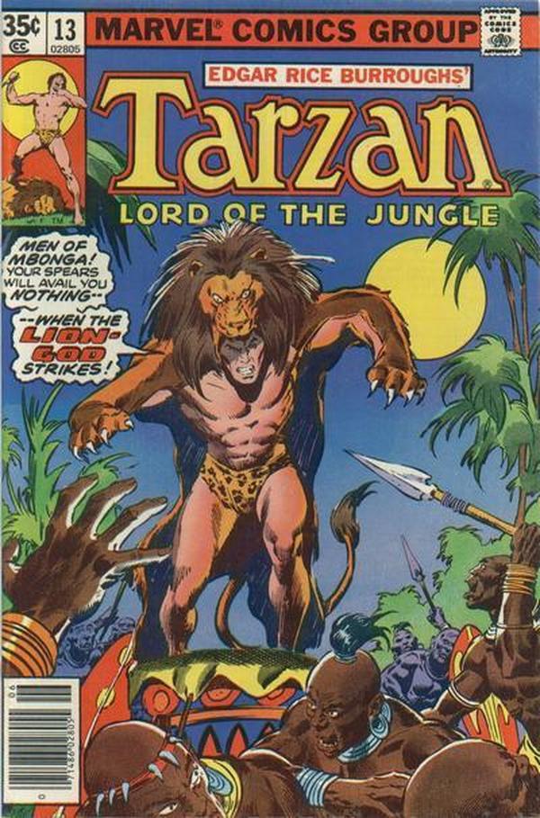 Tarzan #13 cover