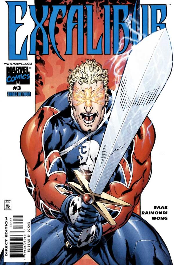 Excalibur #3 cover