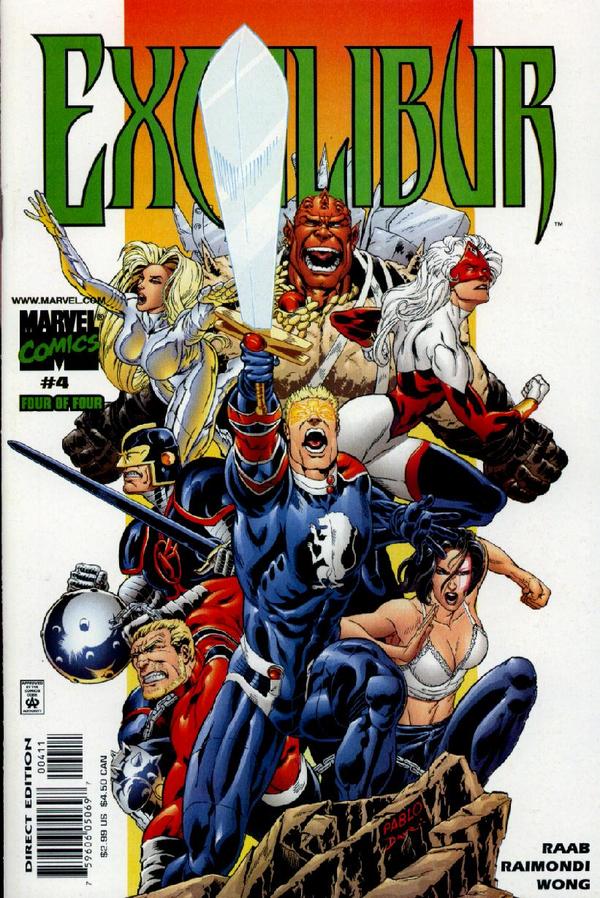 Excalibur #4 cover