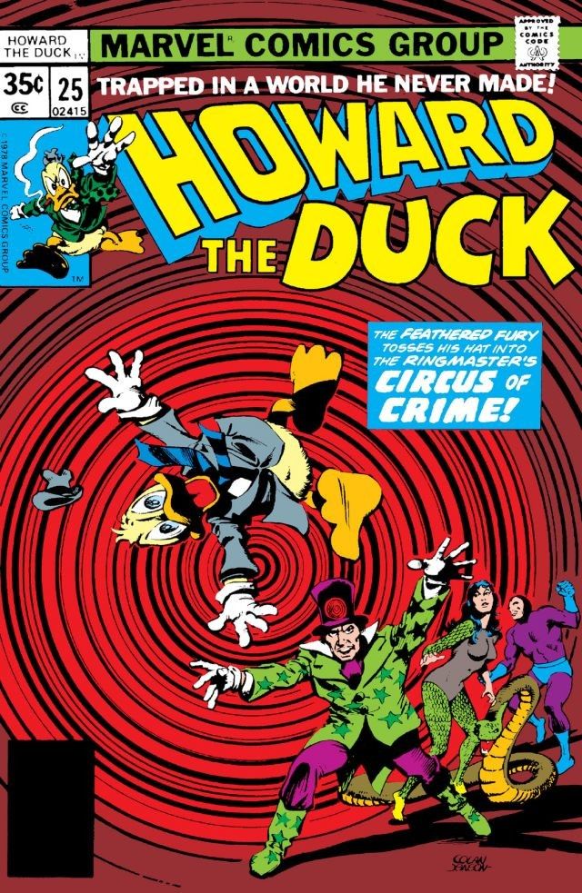 Howard the Duck #25 cover