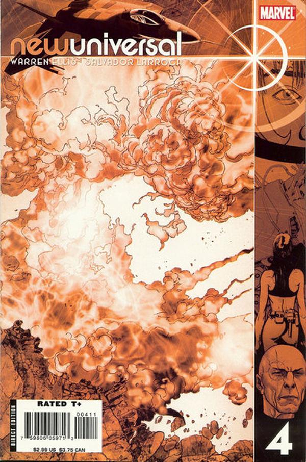 Newuniversal #4 cover