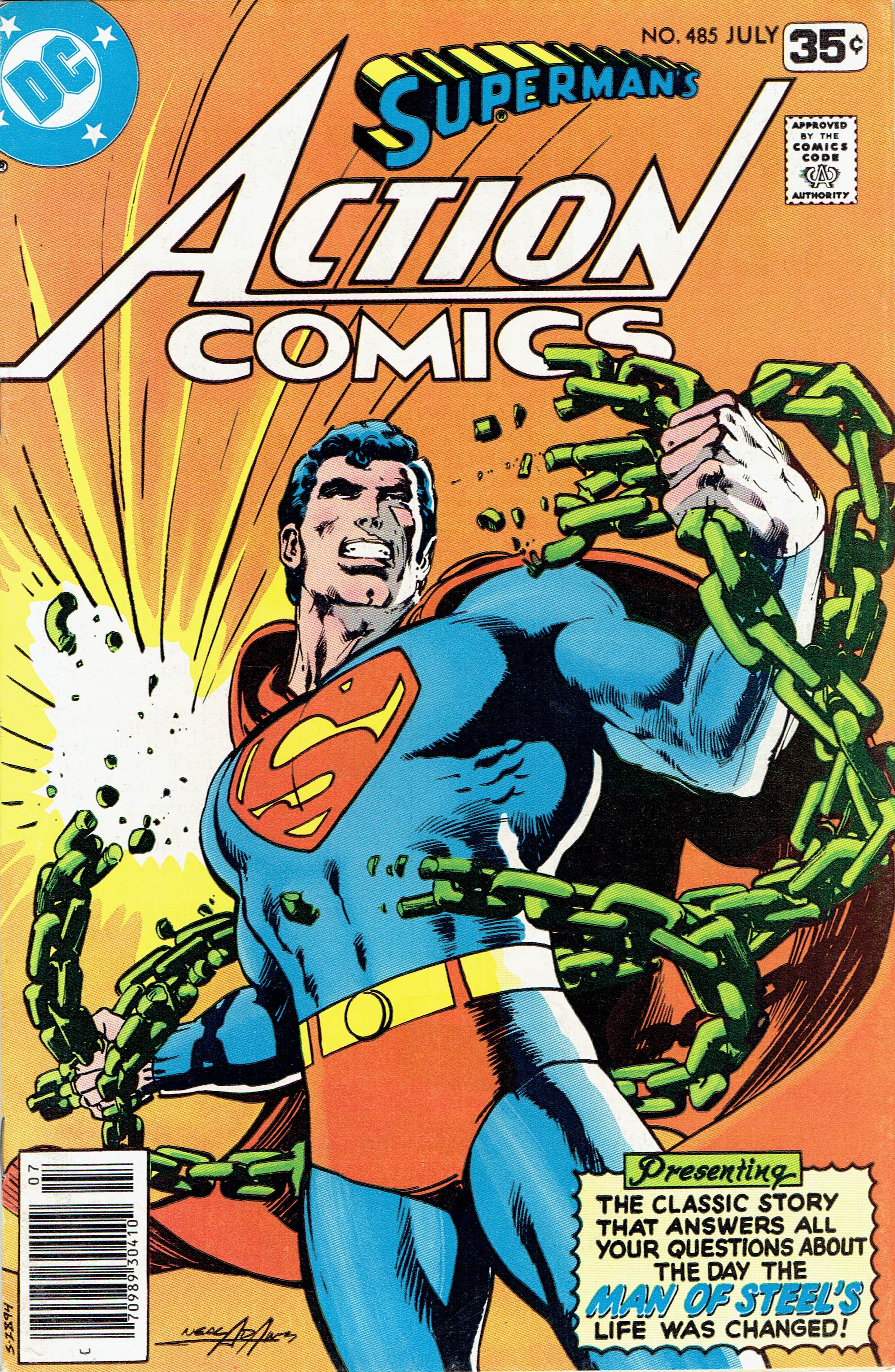 Action Comics #485 cover