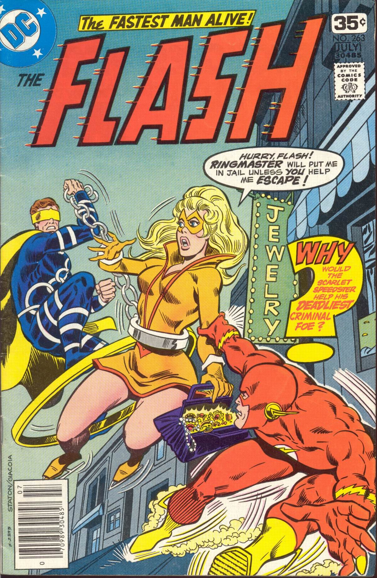 The Flash #263 cover