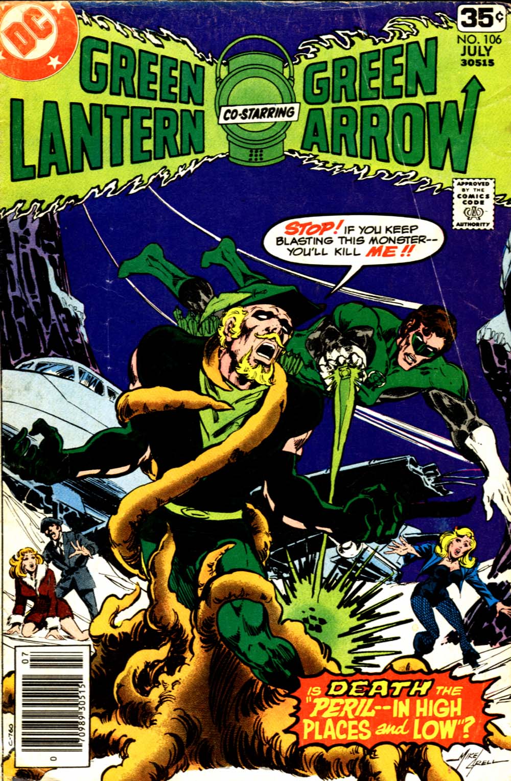 Green Lantern #106 cover