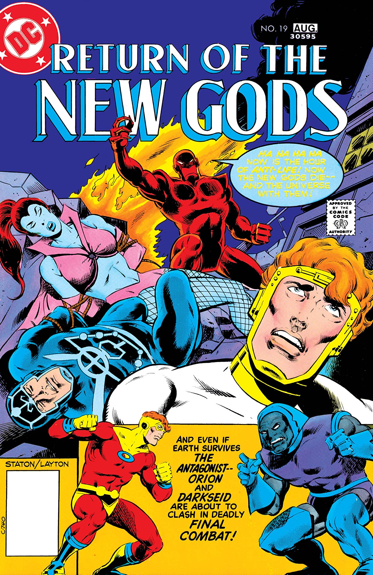 The New Gods #19 cover