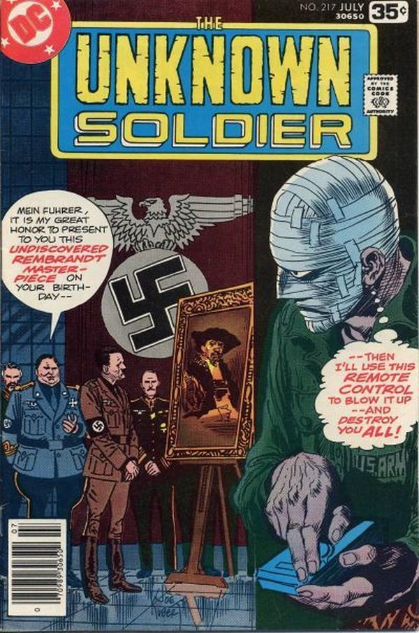 Unknown Soldier #217 cover