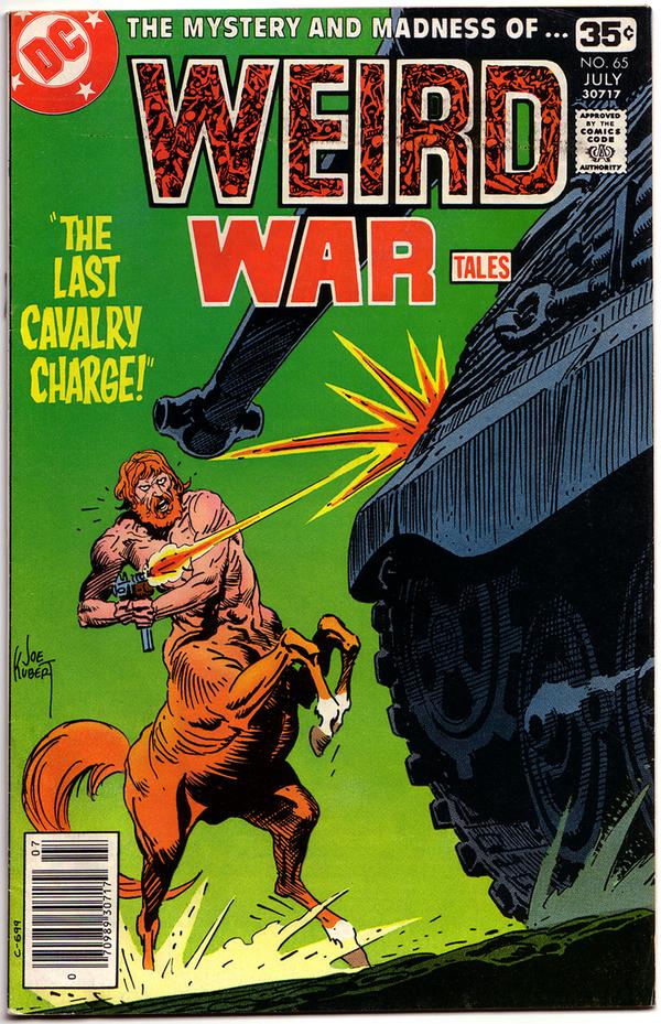 Weird War Tales #65 cover