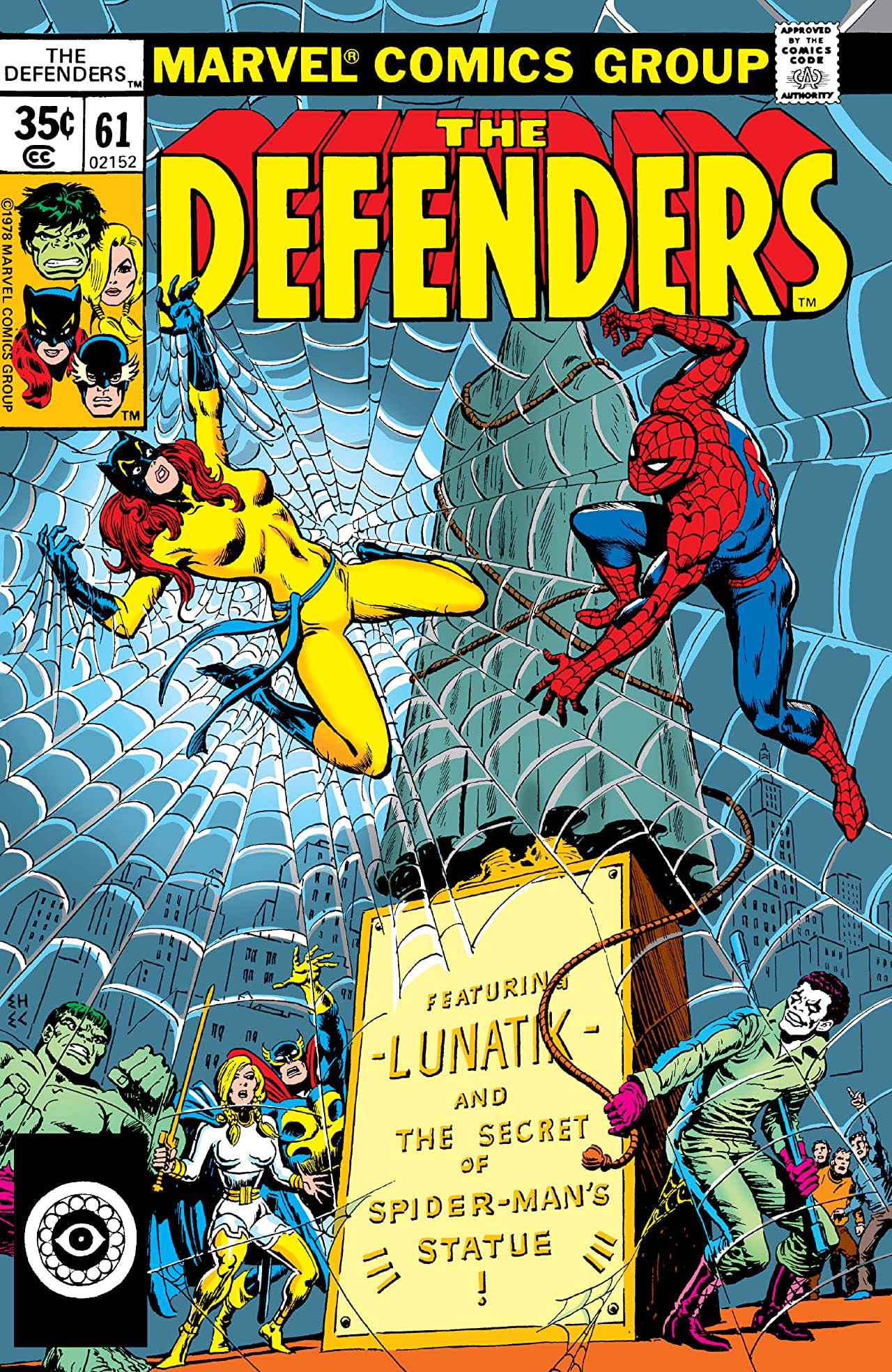 The Defenders #61 cover