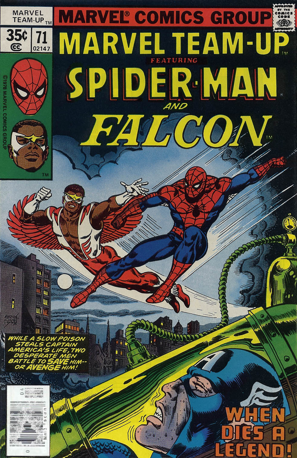 Marvel Team-Up #71 cover