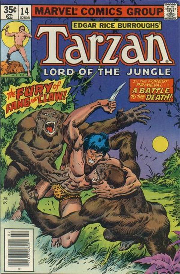 Tarzan #14 cover