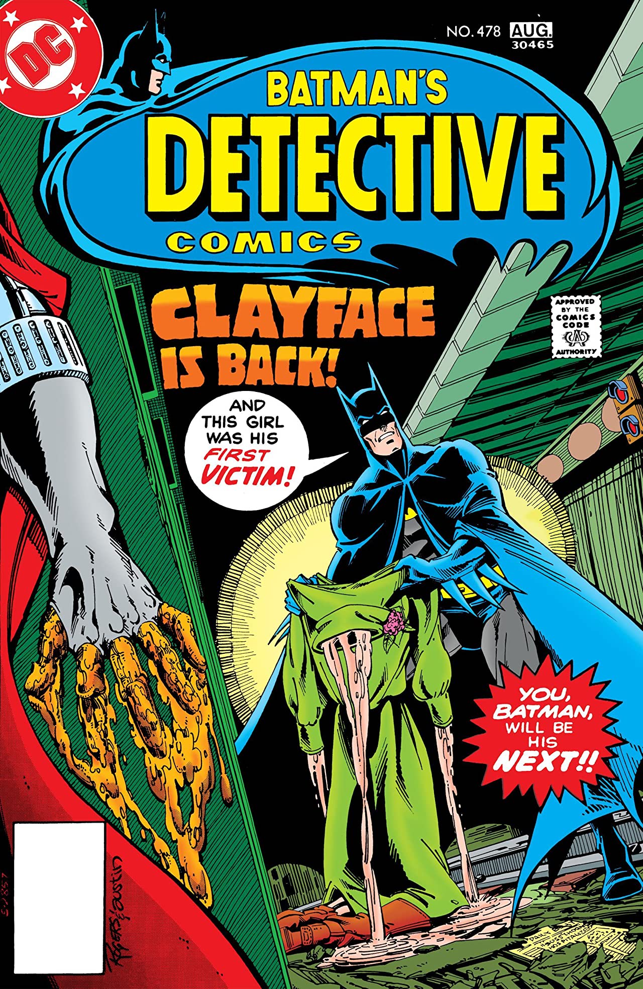Detective Comics #478 cover