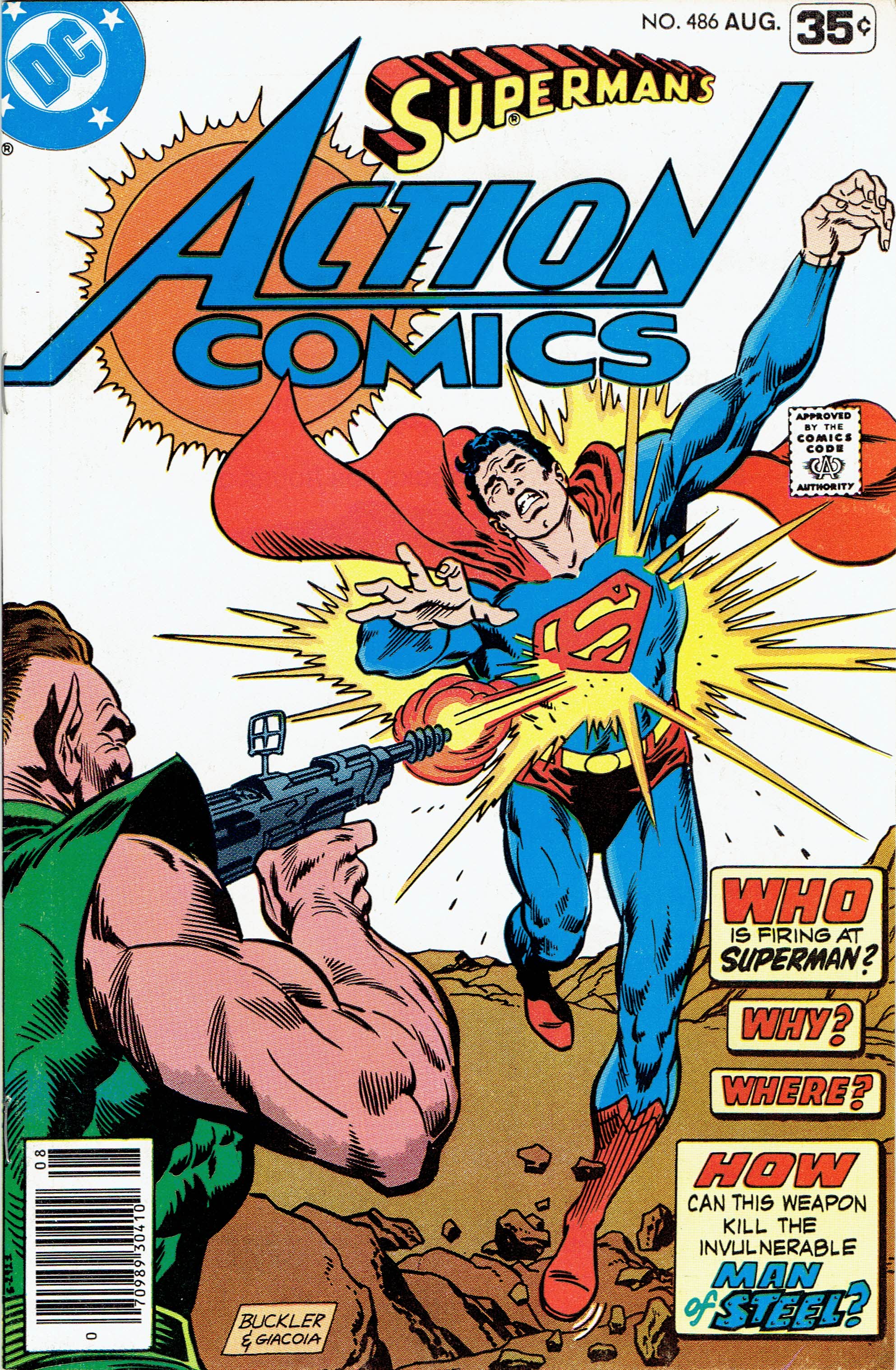 Action Comics #486 cover
