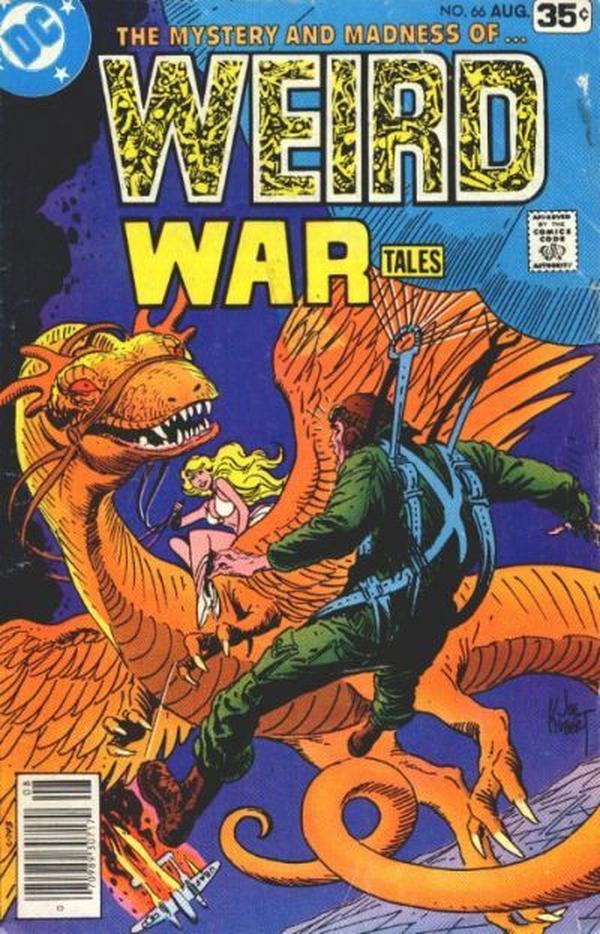 Weird War Tales #66 cover
