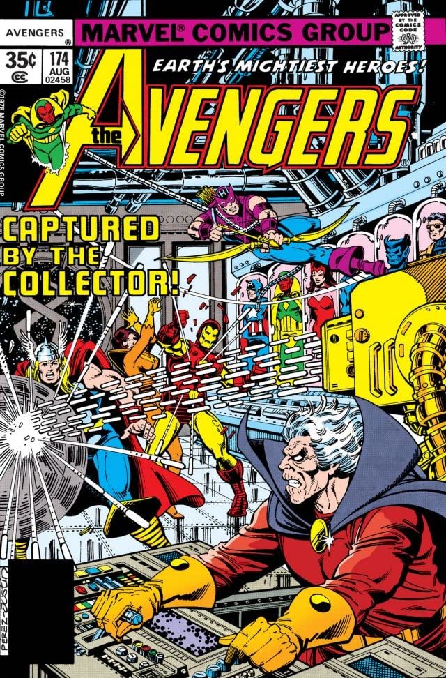 The Avengers #174 cover