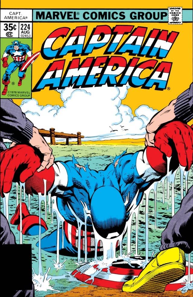Captain America #224 cover