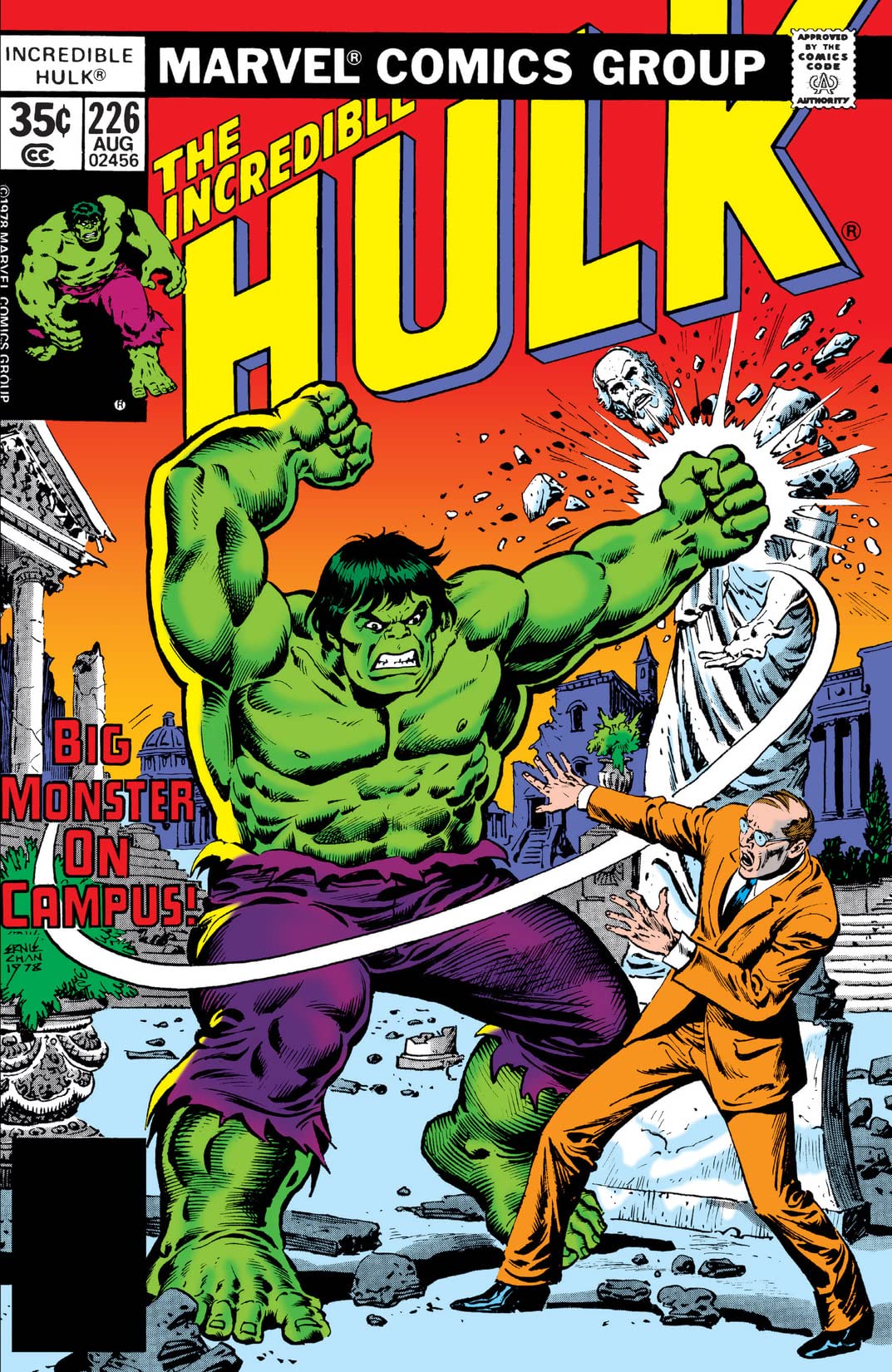 The Incredible Hulk #226 cover