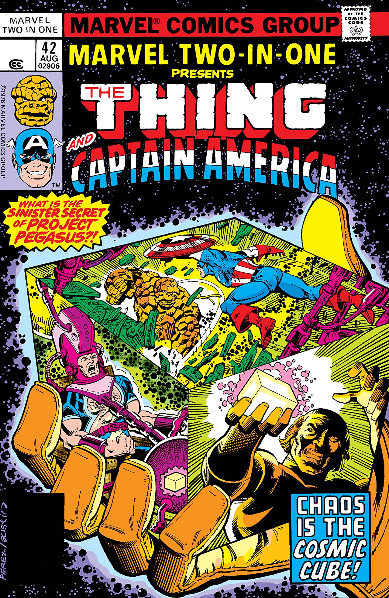 Marvel Two-in-One #42 cover