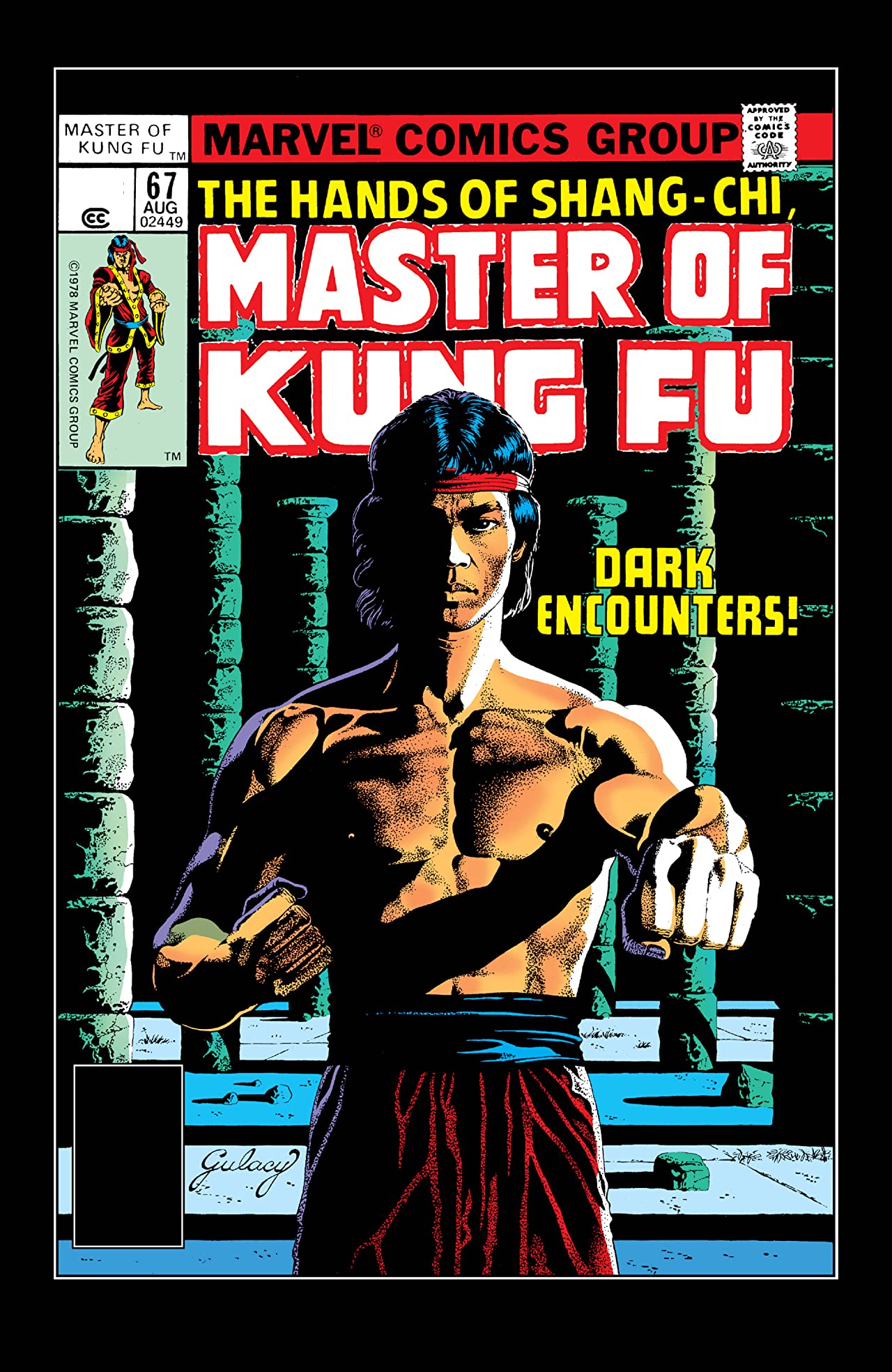 Master of Kung Fu #67 cover