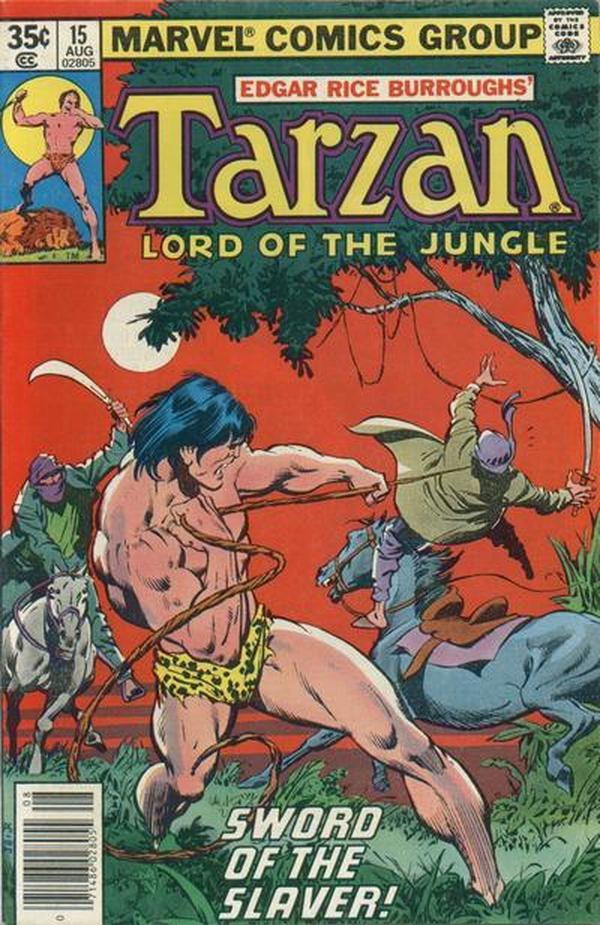 Tarzan #15 cover