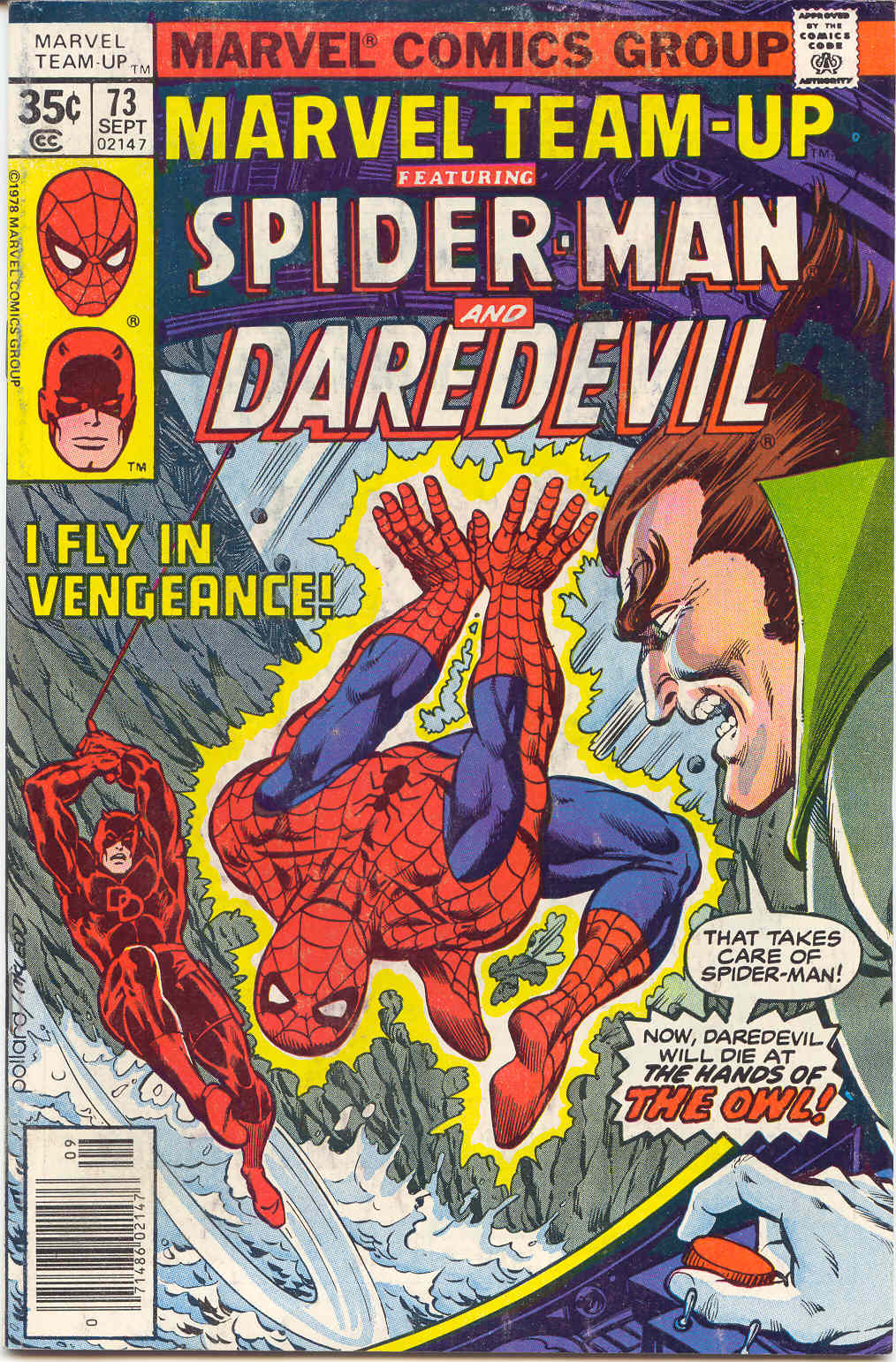 Marvel Team-Up #73 cover
