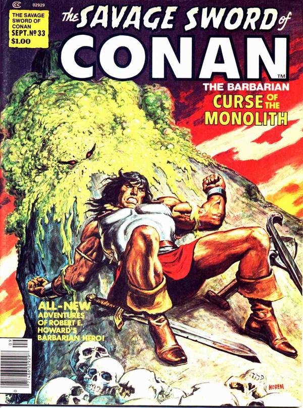 The Savage Sword of Conan #33