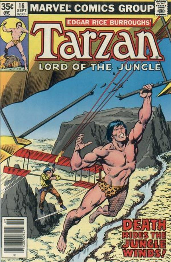 Tarzan #16 cover