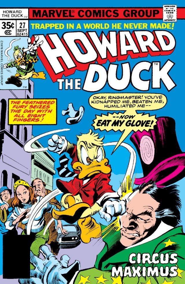 Howard the Duck #27 cover