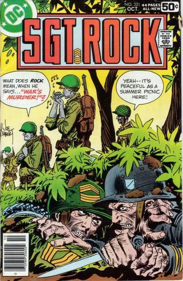 Sgt. Rock #321 cover