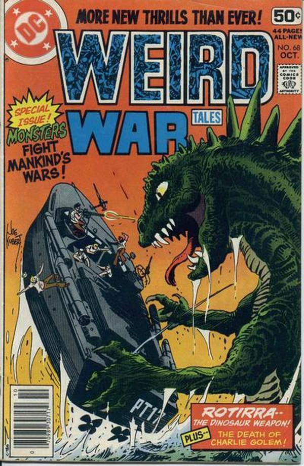Weird War Tales #68 cover