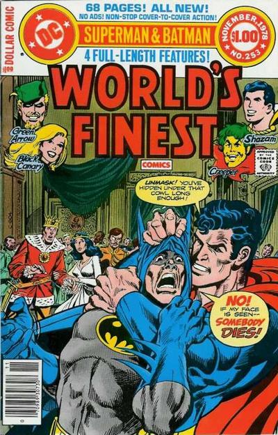 World's Finest Comics #253 cover