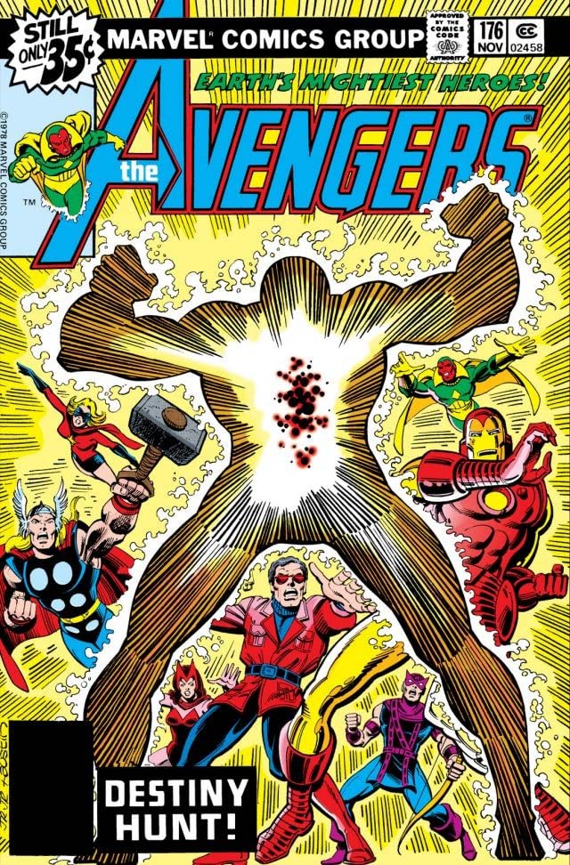 The Avengers #176 cover