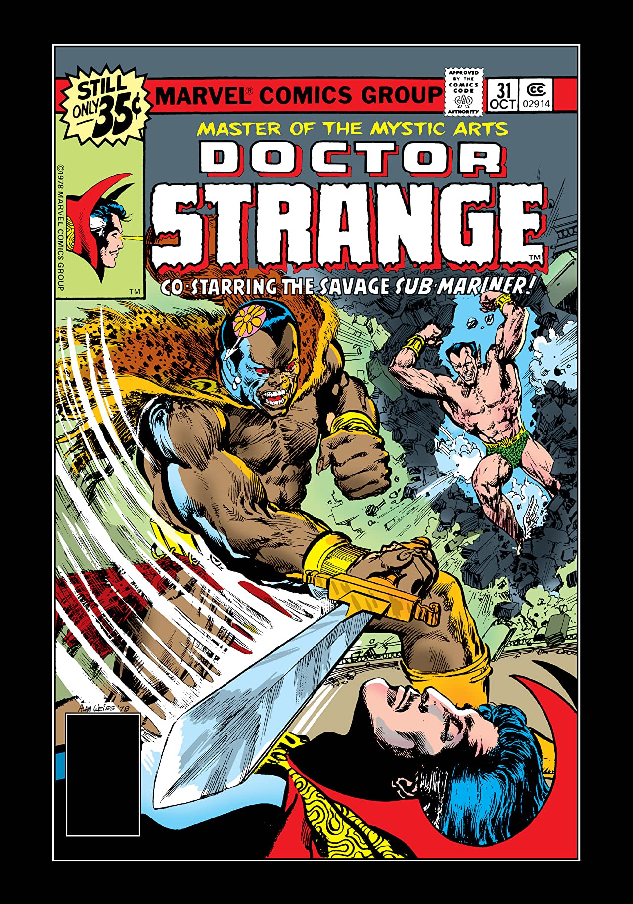 Doctor Strange #31 cover