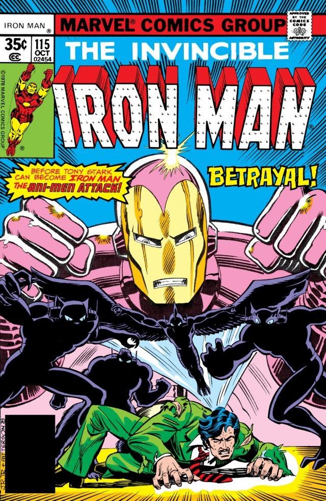 Iron Man #115 cover