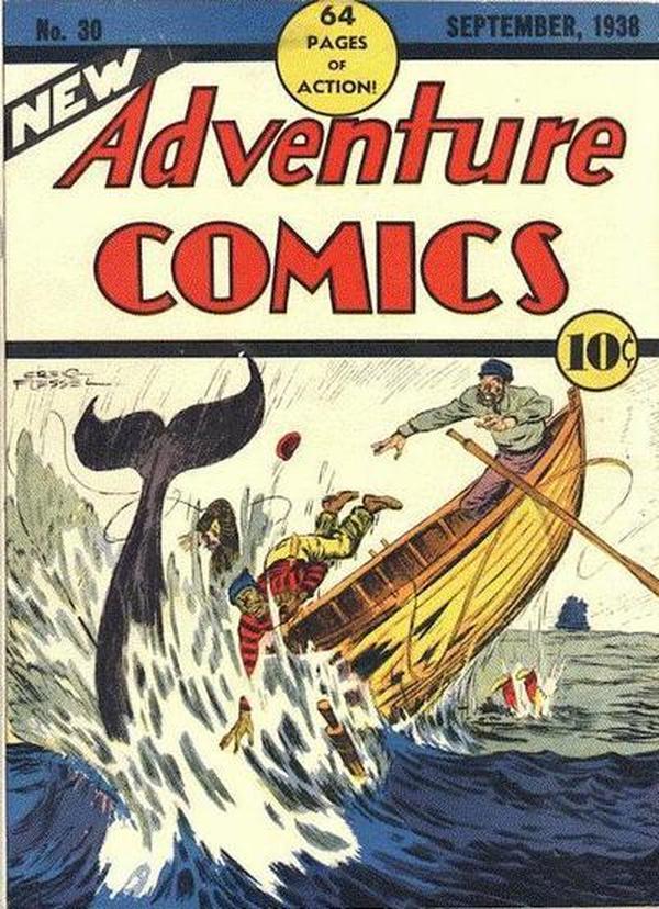 New Adventure Comics #30 cover