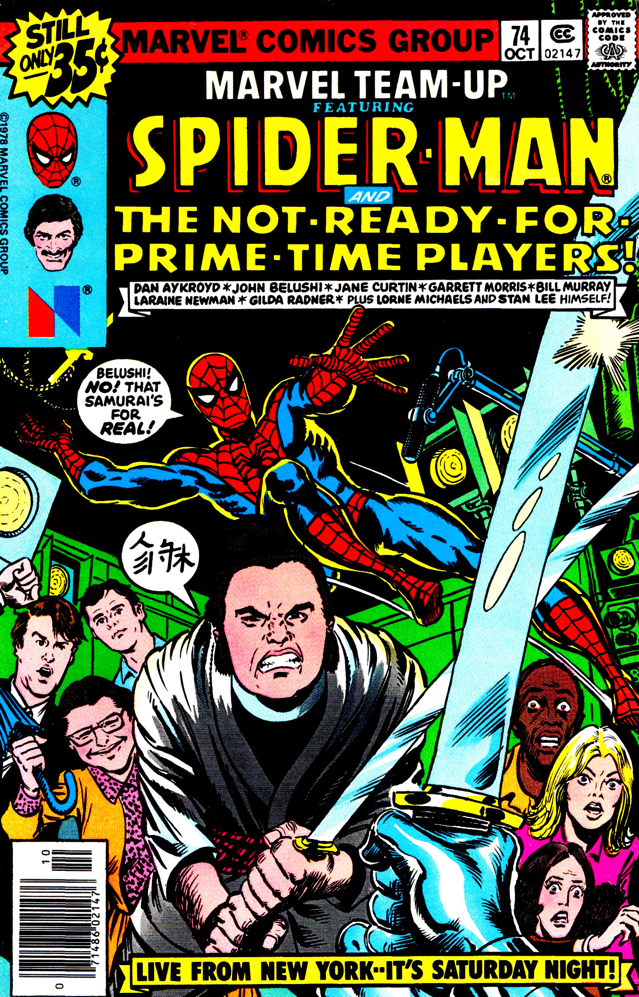 Marvel Team-Up #74 cover
