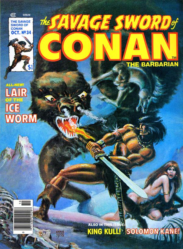 The Savage Sword of Conan #34