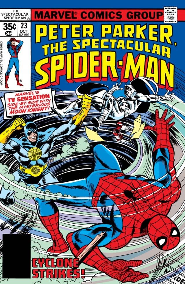 The Spectacular Spider-Man #23 cover