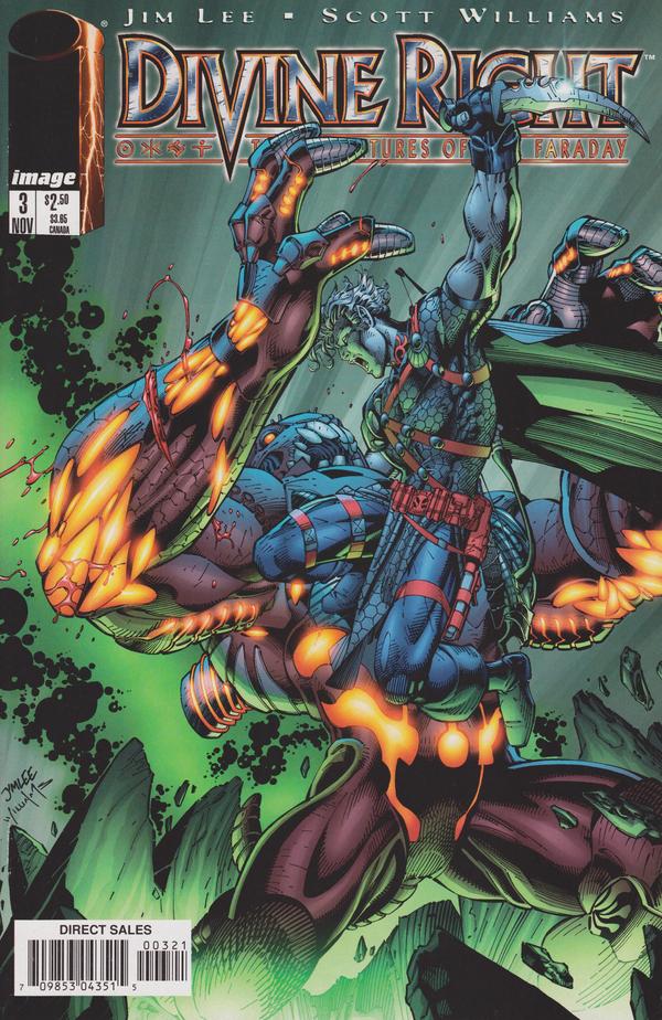 Divine Right #3 cover