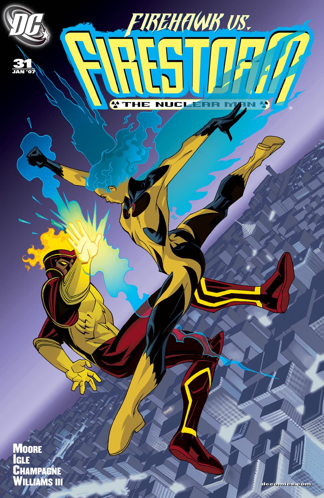 Firestorm: The Nuclear Man #31 cover