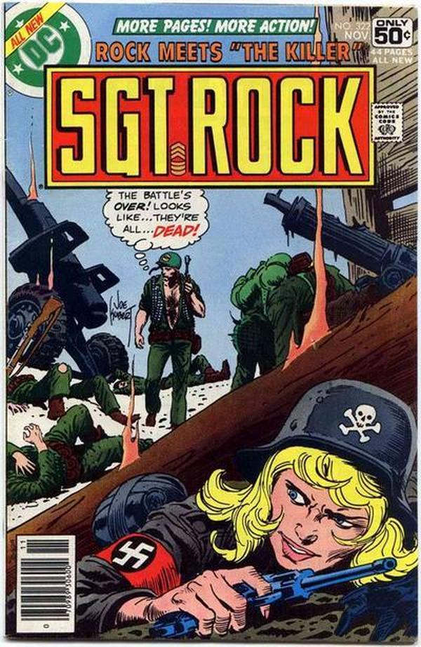 Sgt. Rock #322 cover