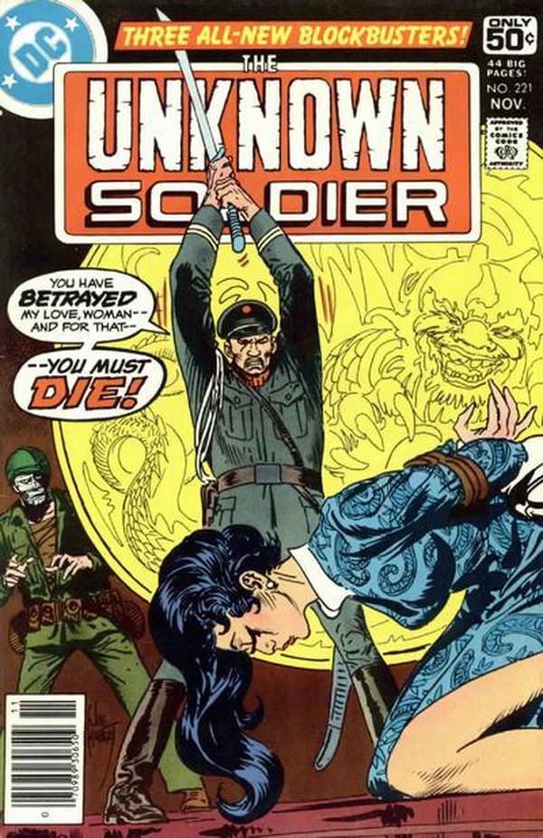 Unknown Soldier #221 cover